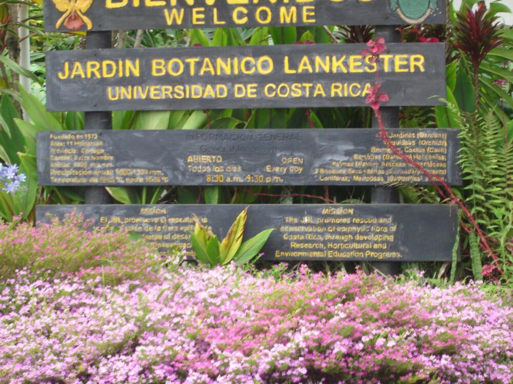 Jardin Botanico Lankester